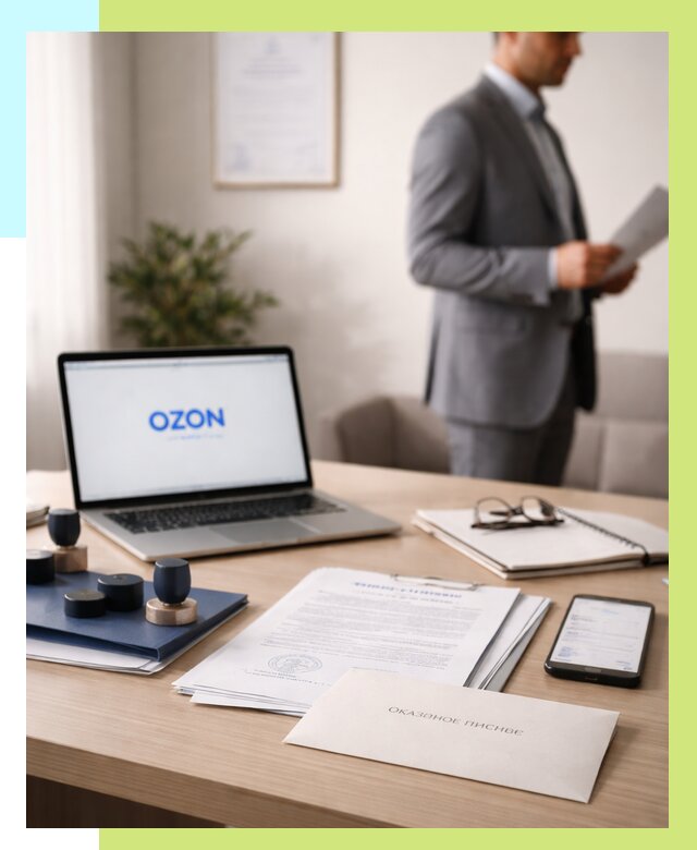 Отказное письмо для Ozon в Малгобеке от 3611 р. | Сертэкс